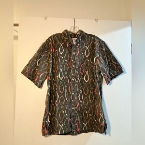 Reyn Spooner Aloha Shirt; Has a Faded Crease Mark on Back-See Last Photo